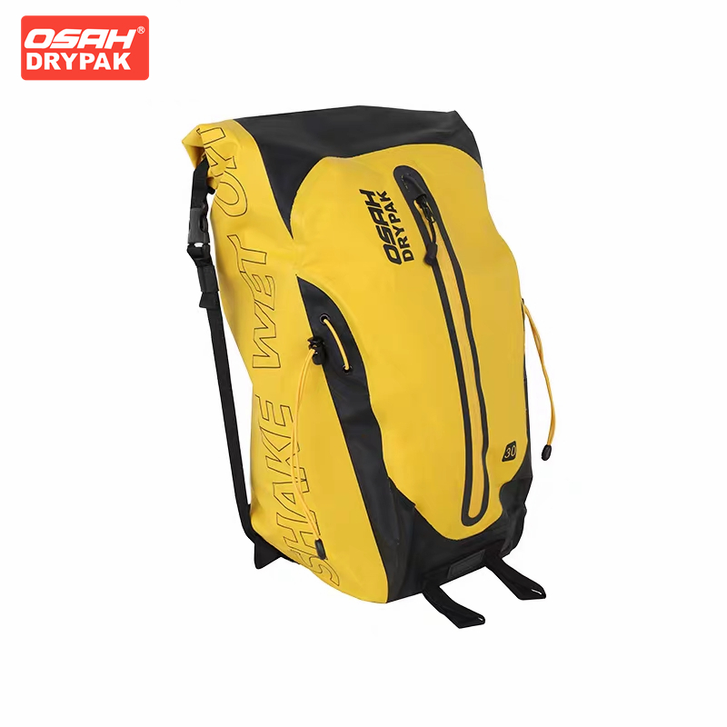 Motorcycle Gear Organizer - OSAH 黄色オートバイバッグ 30L 大容量バックパック多機能防水登山アウトドア旅行アウトドア乗馬ギアバッグ