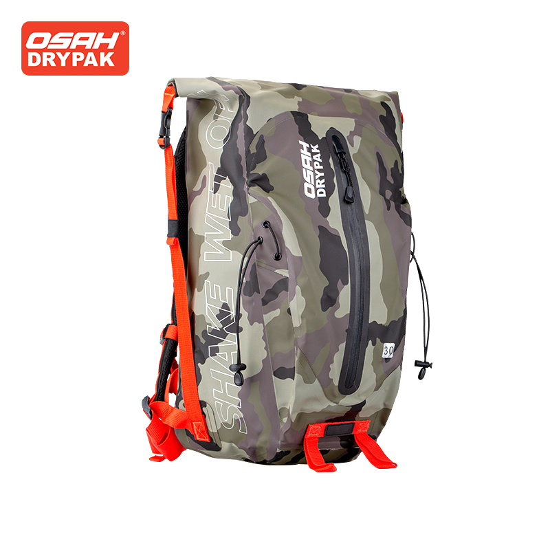 Motorcycle Gear Organizer - OSAH 迷彩オートバイバッグ 30L 大容量バックパック多機能防水登山アウトドア旅行アウトドアライディングギア