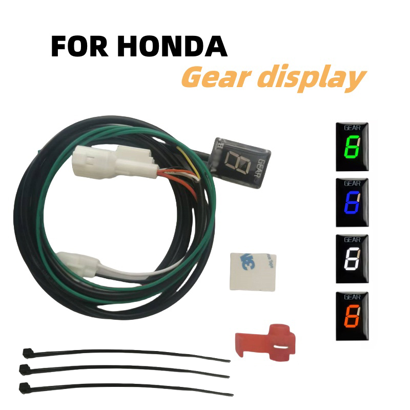 Motorcycle Gear Display - オートバイのスピードインジケーター,ホンダ,バルキリールーン,vt750,vtx1300,1-6レベル,cbf500,cbr250r,nrx1800用