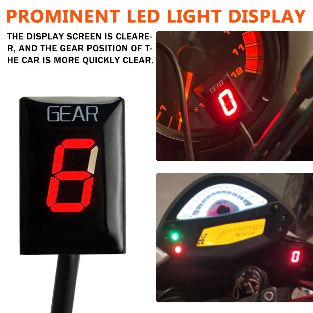 オートバイのスピードインジケーター,ヤマハfzs600,fz - Motorcycle Gear Display のレビューと価格