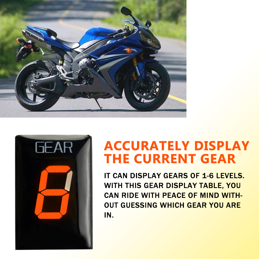 オートバイのスピードインジケーター,ヤマハfzs600,fz - Motorcycle Gear Display のレビューと価格
