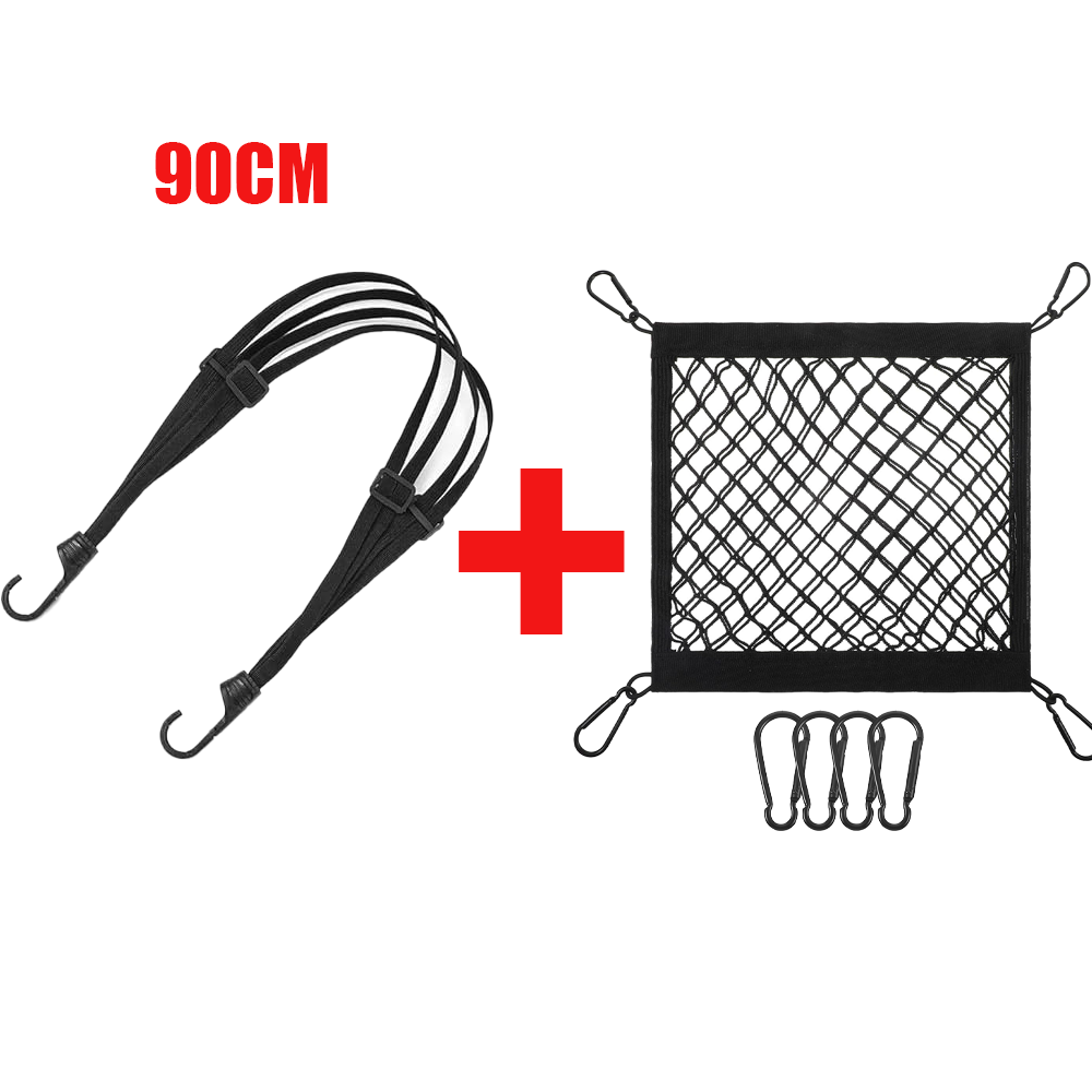 伸縮性のあるバイク用荷物ストラップ メッシュネットバッグ ヘ - Motorcycle Gear Organizer のレビューと価格