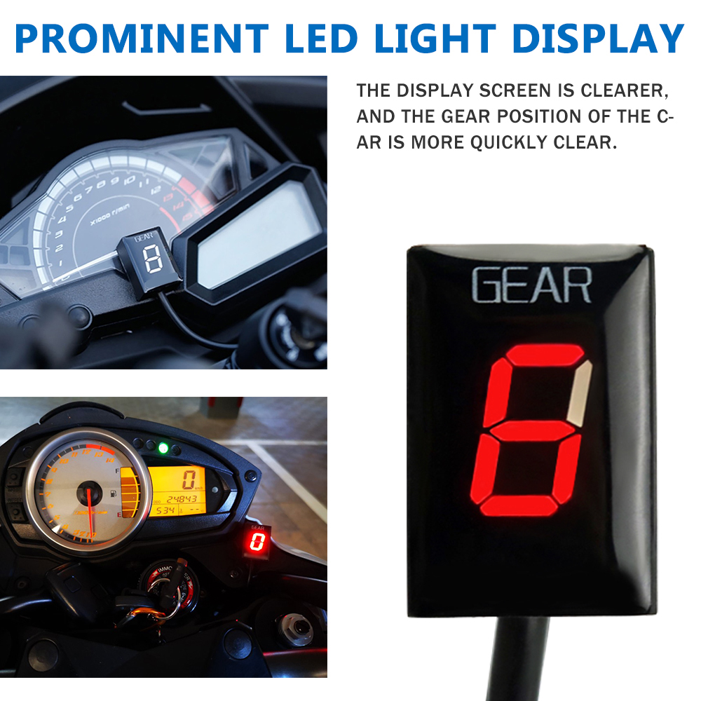 モーターサイクルアクセサリー用LEDディスプレイ,カワサキ忍 - Motorcycle Gear Display のレビューと価格