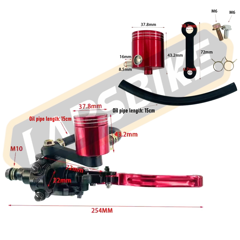 ユニバーサル 22mmCNC アルミブレーキクラッチポンプマ - Gear Clutch Motorcycle のレビューと価格