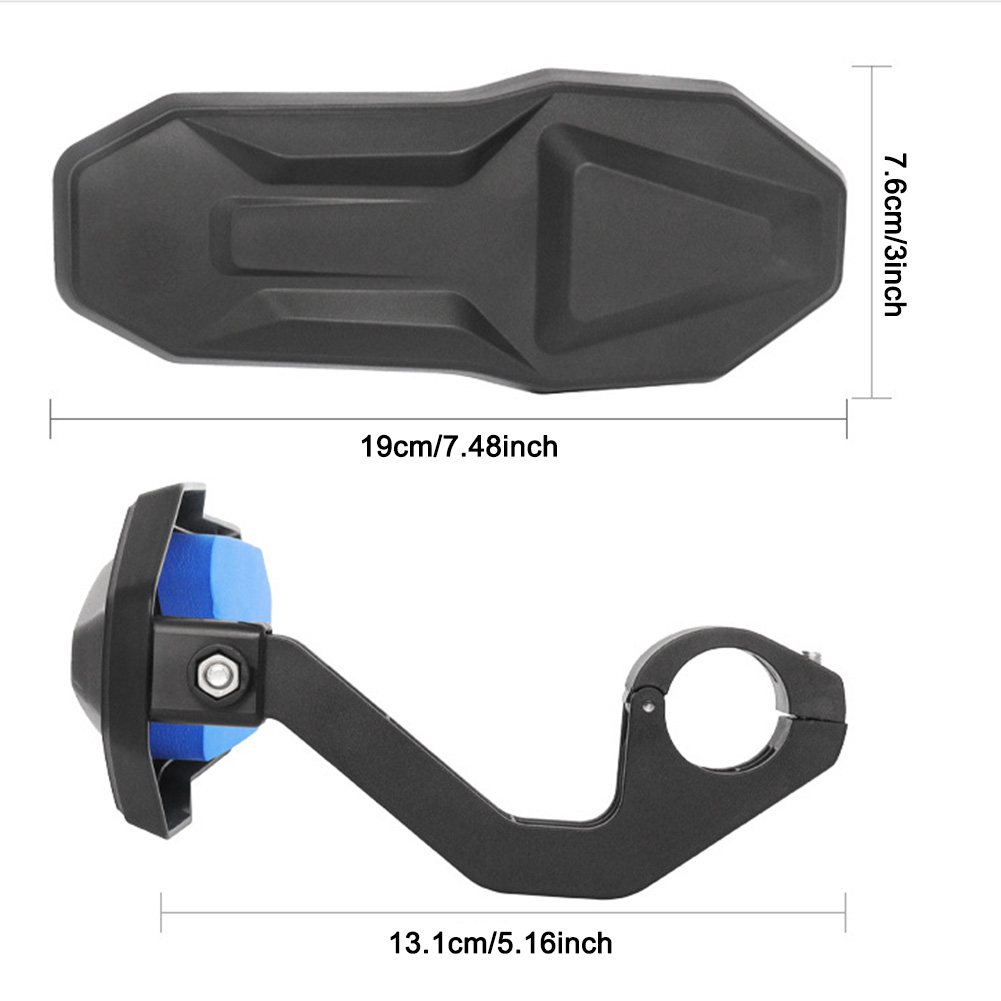 ユニバーサルオートバイバイク保護ギア防風ハンドルバーハンドガ - Motorcycle Gear Icon のレビューと価格