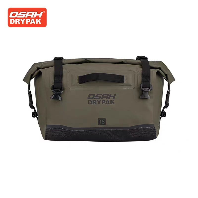 OSAH アーミーグリーンオートバイバッグ 15L リアシー - Motorcycle Gear Organizer のレビューと価格