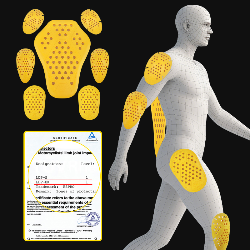CEレベル1快適なオートバイ保護具ジャケットパンツ内蔵落下防 - Motorcycle Gear Protection Levels のレビューと価格