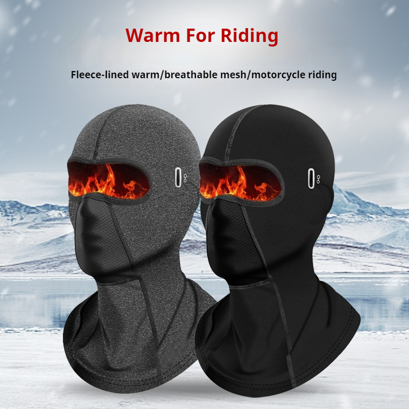 サイクリング目出し帽屋外乗馬暖かいオートバイヘルメット通気性 - Motorcycle Gear For Winter のレビューと価格