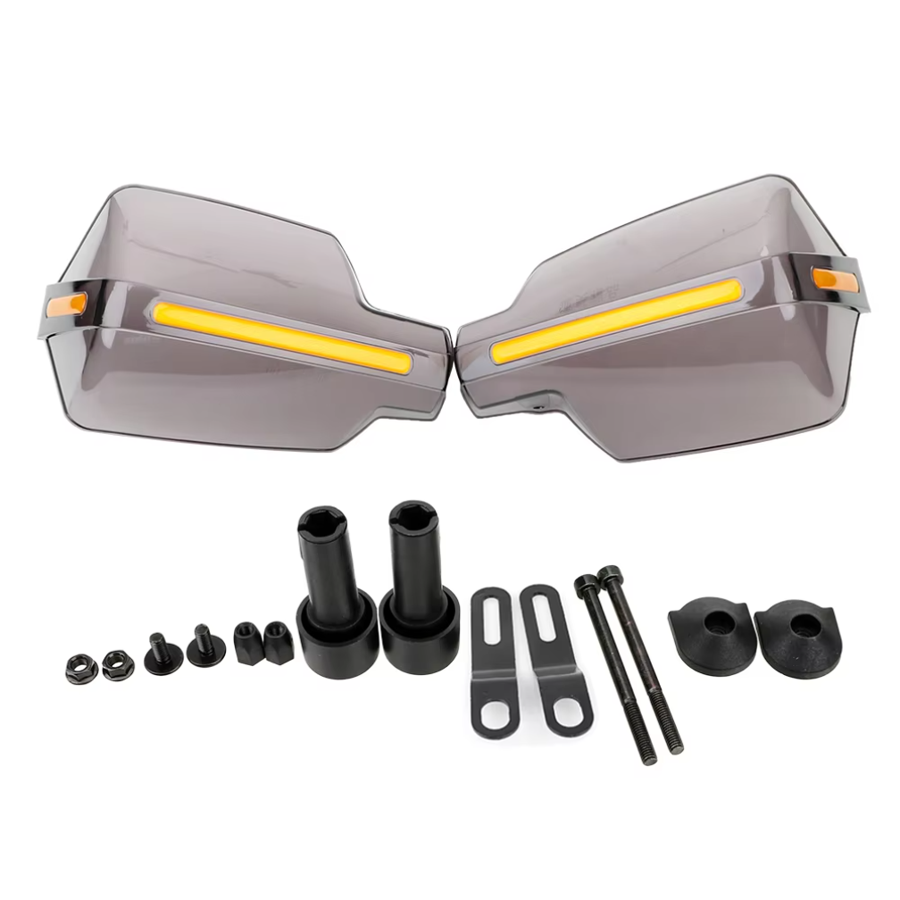1 ペアハンドルプロテクターシールド防風オートバイハンドガー - Motorcycle Gear Icon のレビューと価格