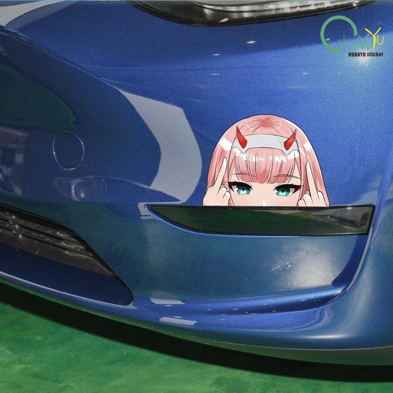Kasi 車のステッカーパーソナライズされた漫画日本のかわい - Motorcycle Gear Auto のレビューと価格