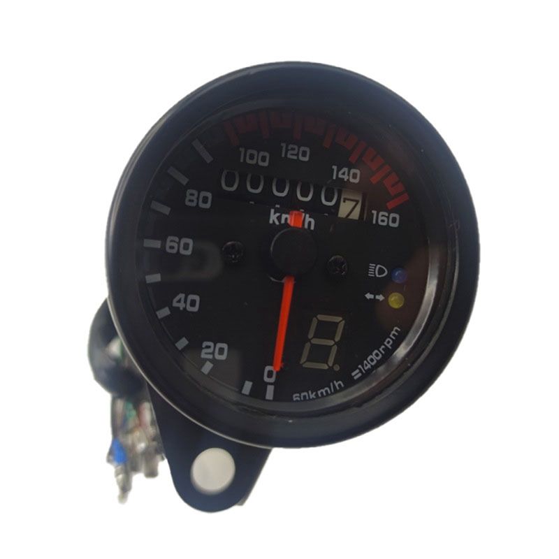A95E-新しいバイクダッシュボード走行距離計LED Kmメ - Motorcycle Gear Display のレビューと価格