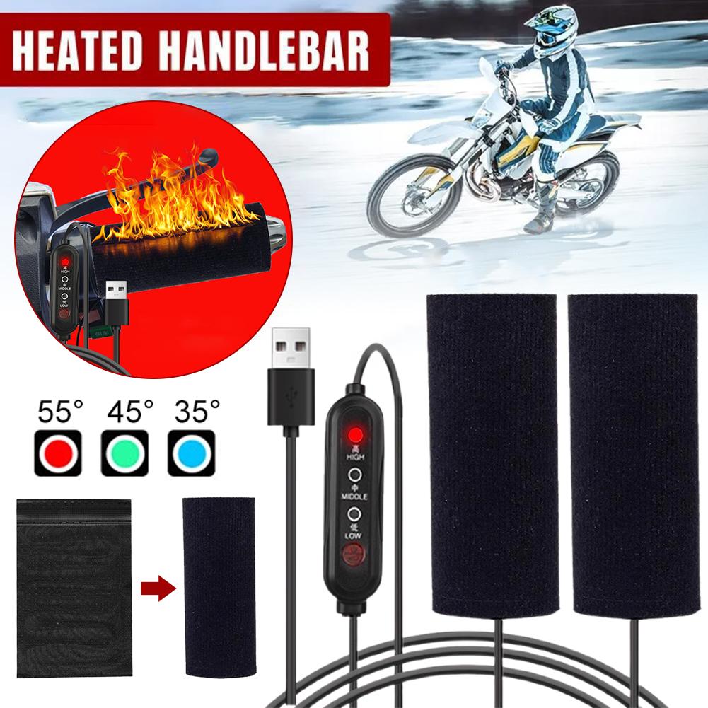 12V 3 ギアオートバイ加熱ハンドグリップ調整可能な熱電動 - Motorcycle Gear Icon のレビューと価格