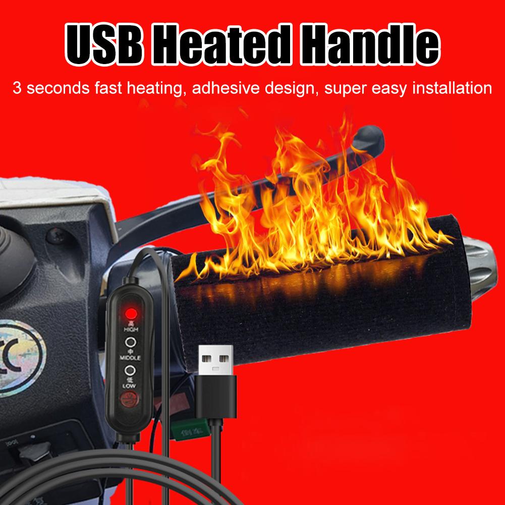 12V 3 ギアオートバイ加熱ハンドグリップ調整可能な熱電動 - Motorcycle Gear Icon のレビューと価格