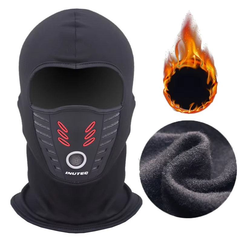 夏冬兼用暖かいフリース素材バイク用フェイスマスク、防塵・防風 - Motorcycle Gear For Winter のレビューと価格